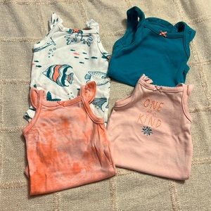 4 piece onesies